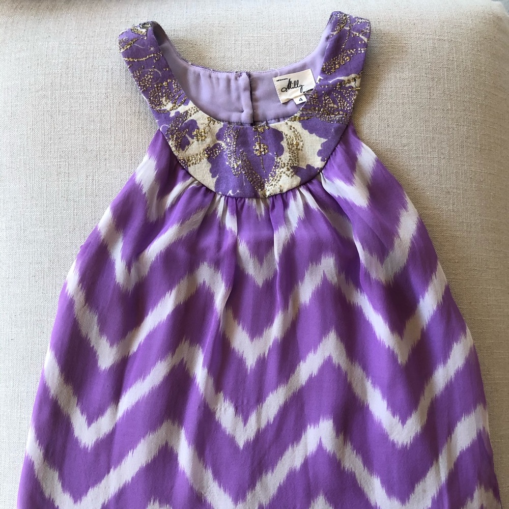 Milly of New York Sleeveless Silk Blouse